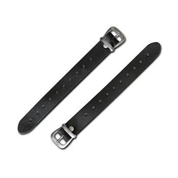 cafe 4 racer - Longride, saddlebag belt extender. Black - LONGRIDE Mount straps 