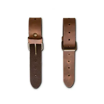 cafe 4 racer - Longride, saddlebag belt extender. Brown - LONGRIDE Mount straps 