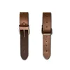 cafe 4 racer - Longride, saddlebag belt extender. Brown - LONGRIDE Mount straps 
