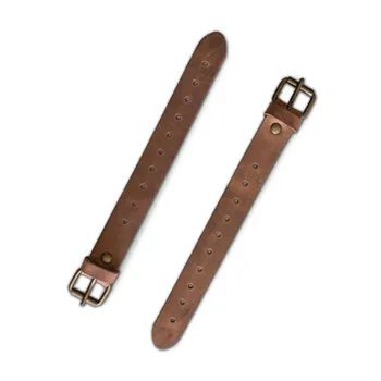 cafe 4 racer - Longride, saddlebag belt extender. Brown - LONGRIDE Mount straps 