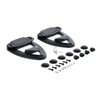 cafe 4 racer - LongRide, saddlebag holder. Black, Royal Enfield: 21-22 Classic 350 - LONGRIDE Accessories & Holders 