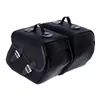 cafe 4 racer - Longride, Heritage waxed cotton saddlebags. Black, Universal - LONGRIDE Accessories & Holders 