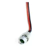 cafe 4 racer - Custom LED indicator light. 1/4", green - MCS Dashboard indicators 