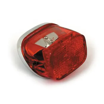 cafe 4 racer - 73-98 štýl LED zadné svetlo. Červený kryt - MCS LED Zadné svetlá 