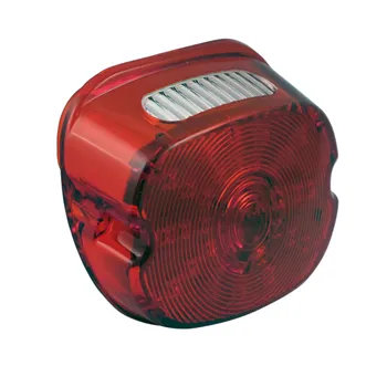 cafe 4 racer - Laydown LED taillight lens assembly. Red lens - MCS LED Rear lights 