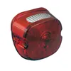 cafe 4 racer - Laydown LED taillight lens assembly. Red lens - MCS LED Rear lights 