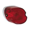 cafe 4 racer - Laydown LED taillight. Red lens - MCS LED Rear lights 