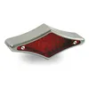 cafe 4 racer - Flat-Lens Diamond LED taillight. Chrome - MCS LED Rear lights 