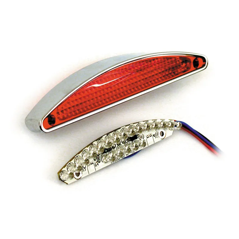 cafe 4 racer - Arch LED taillight. Chrome - MCS LED Rear lights 