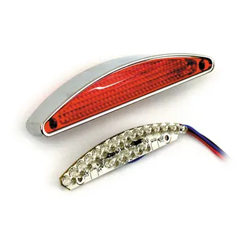 cafe 4 racer - Arch LED taillight. Chrome - MCS LED Rear lights 