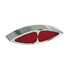 Masai LED taillight. Chrome. Red lens
