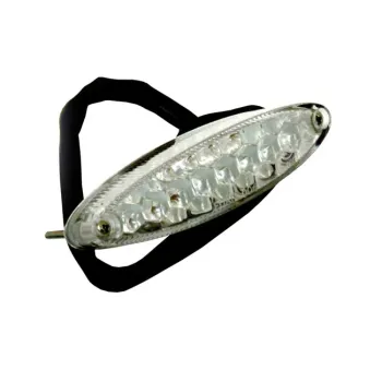 cafe 4 racer - Motone, Lecter LED taillight. Polished, no bracket. ECE - Motone LED Rear lights 
