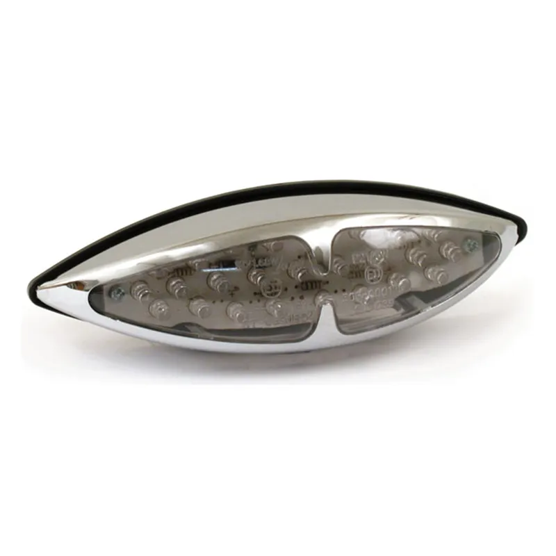 cafe 4 racer - L.A. LED taillight. Chrome - MCS LED Rear lights 