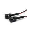 cafe 4 racer - LICENSE PLATE LIGHT, LED. BLACK - MCS License plate lights 