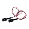 cafe 4 racer - License plate light, LED. Gloss black - MCS License plate lights 
