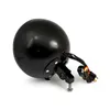 cafe 4 racer - 7" LED headlamp. Black - MCS Headlights bottom mount 
