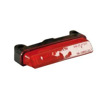 cafe 4 racer - Donovan, mini LED taillight. Black. Clear lens - MCS LED Rear lights 