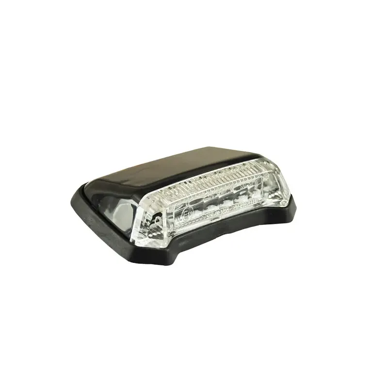 cafe 4 racer - Nitro, mini fender LED taillight. Black. Clear lens - MCS LED Rear lights 