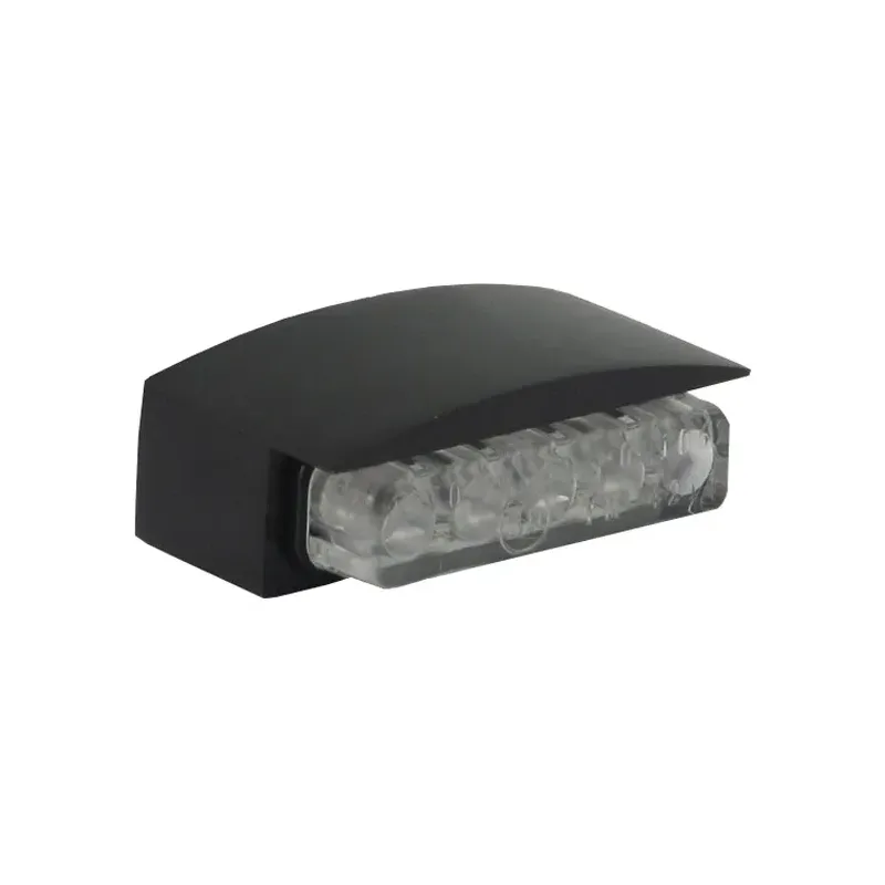 cafe 4 racer - Mini LED osvetlenie evidenčného čísla, čierne puzdro - MCS Osvětlení SPZ 