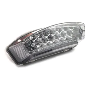 cafe 4 racer - Miller Clean - Taillight Unit - Black Housing - LED - Motone LED Rear lights 