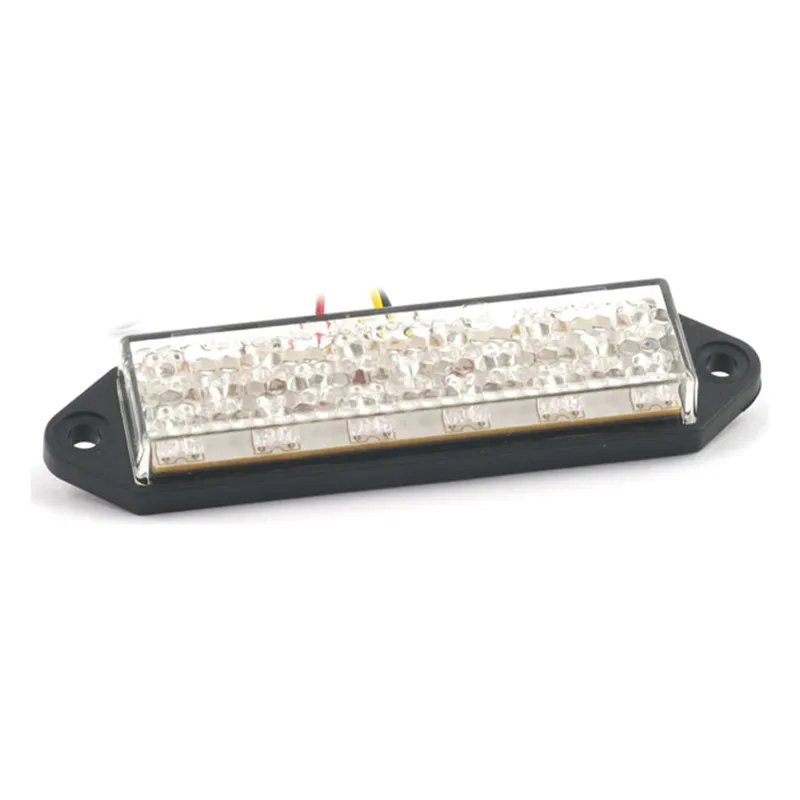 cafe 4 racer - Superflat LED taillight. Clear lens - MCS LED Rear lights 