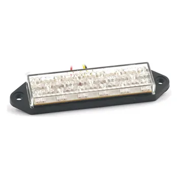 cafe 4 racer - Superflat LED taillight. Clear lens - MCS LED Rear lights 
