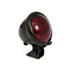 cafe 4 racer - Bates style LED taillight. Black. Red lens - MCS LED Rear lights 
