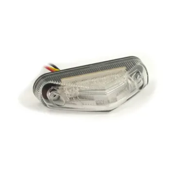cafe 4 racer - Navigator LED taillight. Clear lens - MCS LED Rear lights 