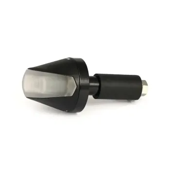 cafe 4 racer - Jewel, in-bar LED turn signal. Clear lens - MCS Bar end indicators 