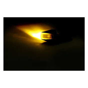 cafe 4 racer - Jewel, in-bar LED turn signal. Clear lens - MCS Bar end indicators 