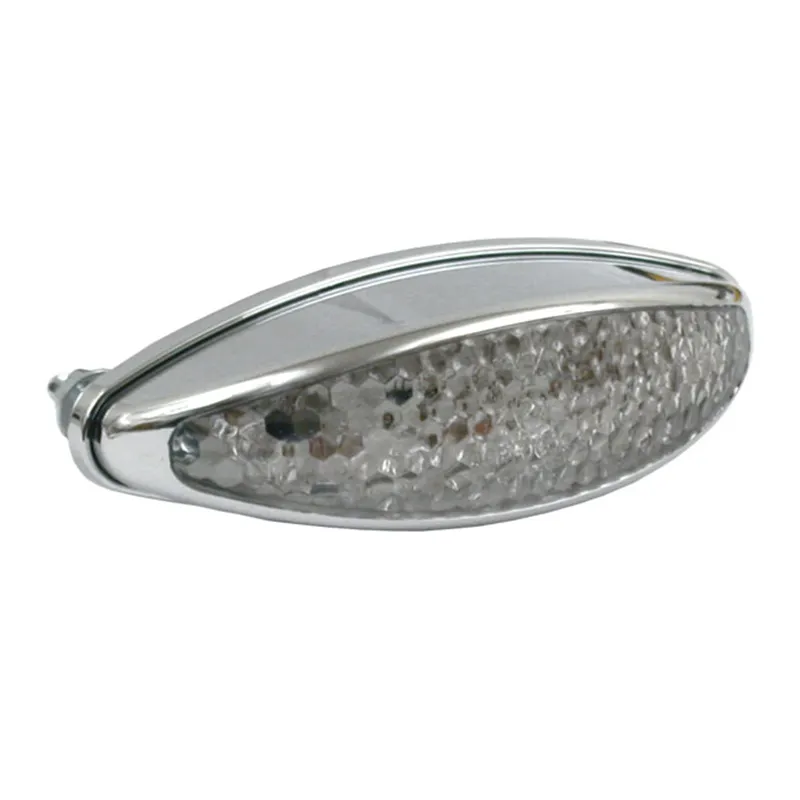 cafe 4 racer - Micro L.A. LED taillight. Chrome - MCS LED Rear lights 