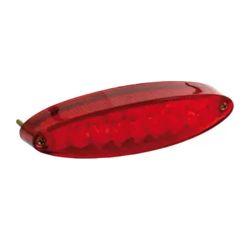 cafe 4 racer - Svetlo Fastline LED, zadné svetlo s brzdovým svetlom. Červená šošovka - MCS LED Zadní světla 