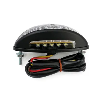 cafe 4 racer - Micro L.A. LED taillight. Black - MCS LED Rear lights 