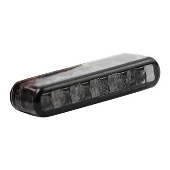 cafe 4 racer - Shorty LED taillight. horizontal use. Smoke lens - MCS LED Rear lights 