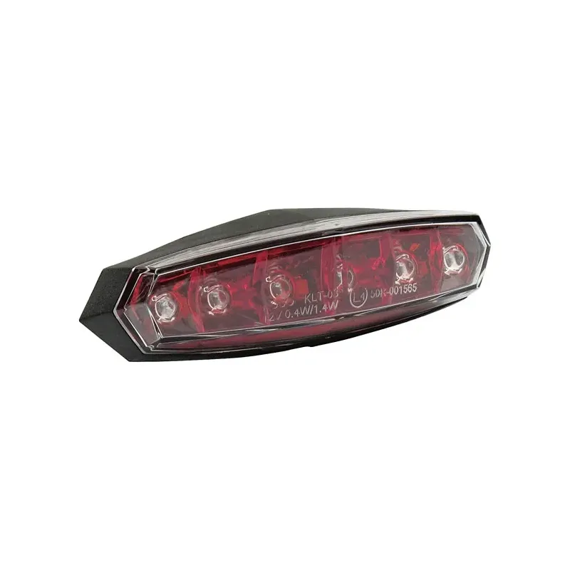 cafe 4 racer - Overdrive mini LED taillight. Clear lens. Red insert - MCS LED Rear lights 