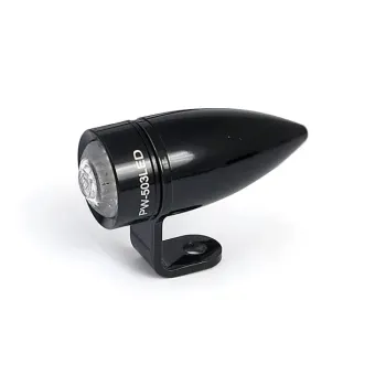 cafe 4 racer - Laydown LED taillight lens assembly. Smoke lens - MCS LED Rear lights 