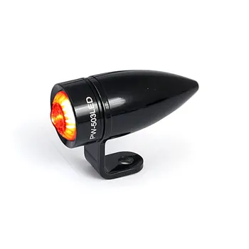cafe 4 racer - Mono bullet II LED taillight. Black - MCS LED Rear lights 