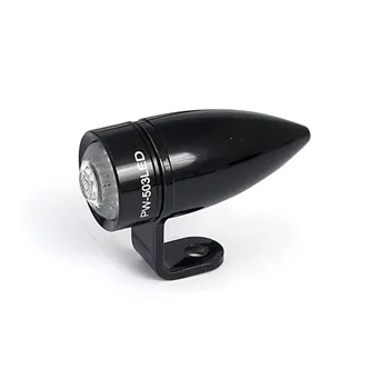 cafe 4 racer - Mono bullet II LED taillight. Black - MCS LED Rear lights 