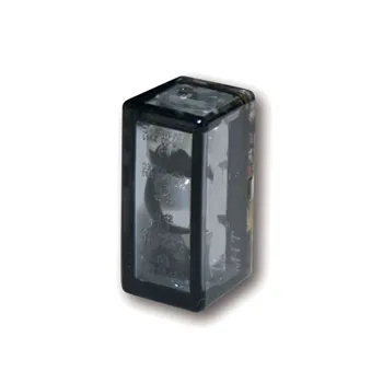 cafe 4 racer - Cube-V mini LED taillight. horizontal. Smoke lens - MCS LED Rear lights 