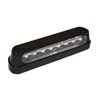 cafe 4 racer - LED license plate light maywood, black. ECE appr. - MCS License plate lights 
