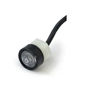 cafe 4 racer - Conero mini LED taillight. Black. Smoke lens - MCS LED Rear lights 