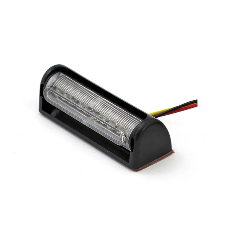 cafe 4 racer - Multiflex LED taillight. Black. Clear lens - MCS LED Rear lights 