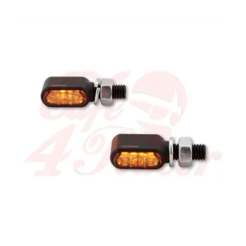 cafe 4 racer - Indikátory HIGHSIDER LED LITTLE BRONX - Highsider Standardní ukazatele směru 4054783560509
