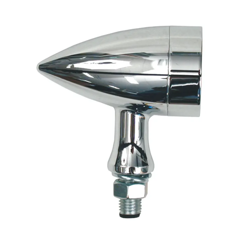 cafe 4 racer - Mini star LED turn signals. Chrome - MCS Standard indicators 