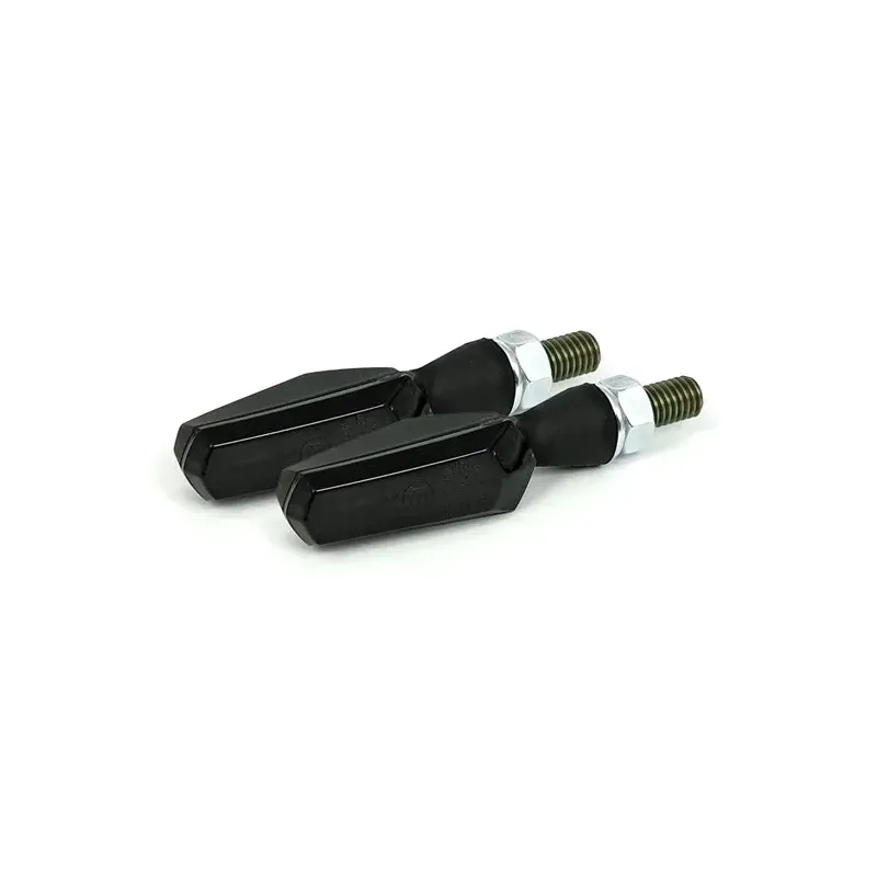cafe 4 racer - Cob, LED taillight / turn signal combo. Black - MCS Standard indicators 