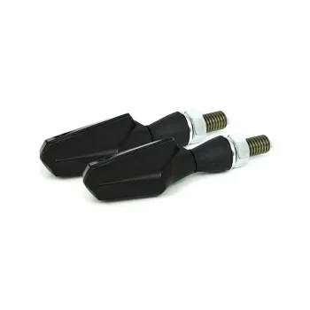 cafe 4 racer - Cob, LED taillight / turn signal combo. Black - MCS Standard indicators 
