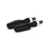 cafe 4 racer - Cob, LED taillight / turn signal combo. Black - MCS Standard indicators 
