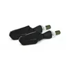 cafe 4 racer - Cob, LED taillight / turn signal combo. Black - MCS Standard indicators 
