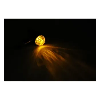 cafe 4 racer - MICRO BULLET LED TURN SIGNALS, CHROME - MCS Standard indicators 