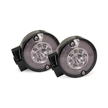 cafe 4 racer - Ringers, FL LED turn signals. Front. Gloss black - MCS Special indicators 